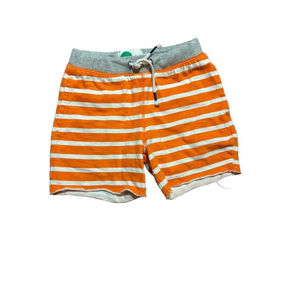Mini Boden Orange Stripe Shorts size 5 - Picture 1 of 4